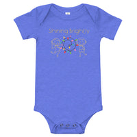 Shining Brightly - Baby T-Shirt sleeve one piece