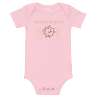 Shining Brightly - Baby T-Shirt sleeve one piece