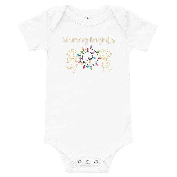 Shining Brightly - Baby T-Shirt sleeve one piece