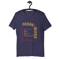 Mom&Boss Gold Print T-Shirt