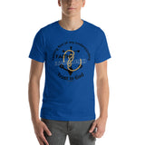 Faith Anchored Trust God - Unisex T-Shirt