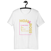 Mom&Boss Gold Print T-Shirt