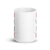 Live Life White glossy mug - 15 oz